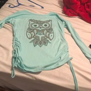 Long sleeved owl shirt